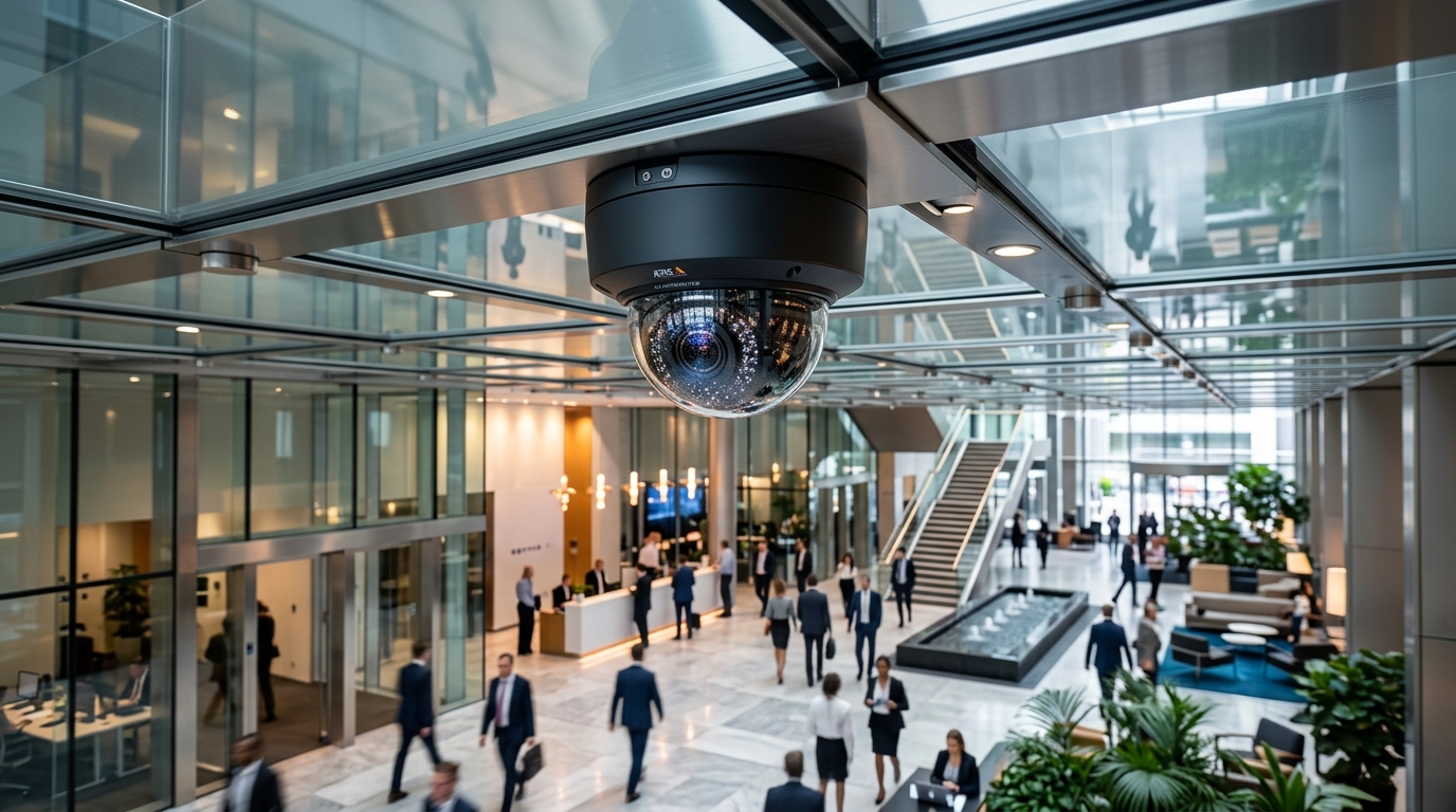 CCTV security control room