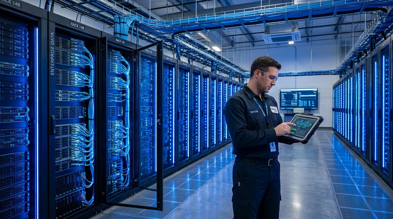 Enterprise server room